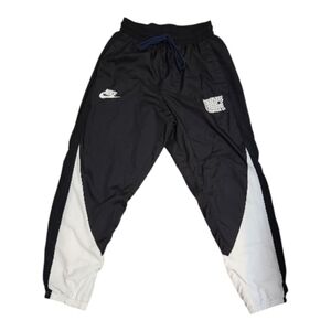 Nike Men's FORCE Black and White Athletic Joggers